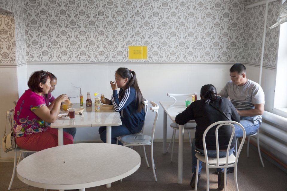 A roadside cafe in Balgazyn on the M-54 road half way between Tuvan capital Kyzyl and the Mongolian border