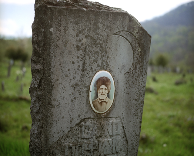 A Circassian graveyard in the village of Khadzhiko located in an area near Sochi where a few thousand Circassians live in compact communities. These communities are home to those few who, about 50 years after the mid-19th-century Circassian tragedy, have managed to return to their homeland. KHADZHIKO/SOCHI, RUSSIA, MAY 2009
