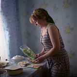 Olga cooking