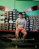 Dmitry Shapovalov, owner of a boardshop, for Afisha